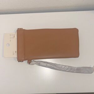 Tan Leather Eyewear Case